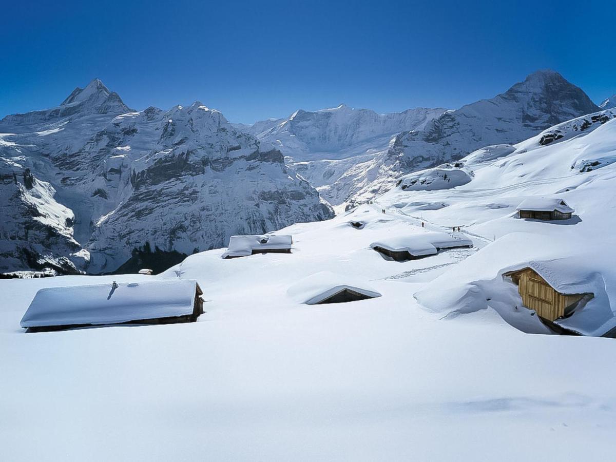 Apartment Chalet Abendrot Apartments-21 By Interhome Grindelwald Exterior foto